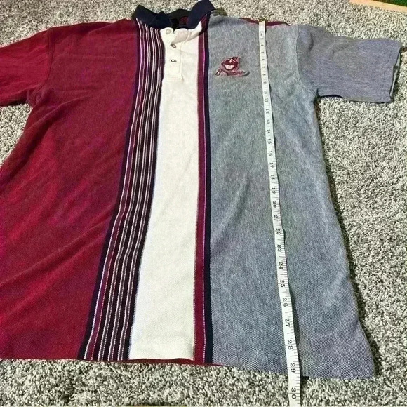 Vintage Deadstock Embroidered Cleveland Indians- Chief Wahoo Polo Shirt -medium - Picture 4 of 9